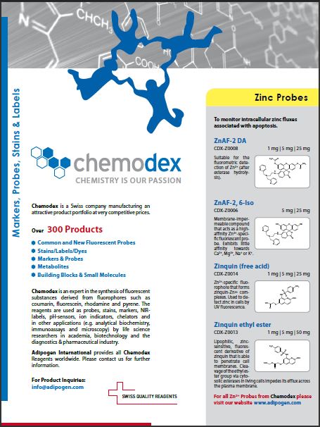 Chemodex Product Flyer 2014