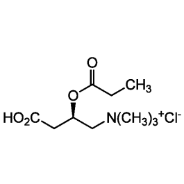 propionyl-l-carnitine and chf Propionyl-L-carnitine . hydrochloride