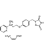 Rosiglitazone . maleate