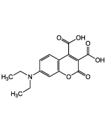 7-Diethylaminocoumarin-3,4-dicarboxylic acid