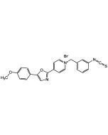 N-(3-Isothiocyanatobenzyl)-4-[5-(4-methoxyphenyl)-2-oxazolyl]pyridinium bromide