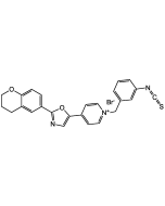 1-(3-Isothiocyanatobenzyl)-4-[2-(3,4-dihydro-2H-1-benzopyran-6-yl)-5-oxazolyl] pyridinium bromide