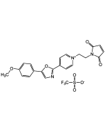 1-[2-(Maleimido)ethyl]-4-[5-(4-methoxyphenyl)-2-oxazolyl] pyridinium triflate