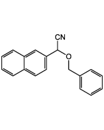 2-(2-Naphthyl)-2-(phenylmethoxy)-ethanenitrile