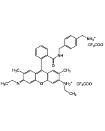 Rhodamine 6G p-diaminoxylene amide bis (trifluoroacetate)