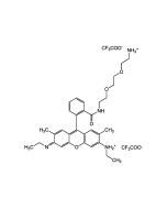 Rhodamine 6G bis(oxyethylamino)ethane amide bis (trifluoroacetate)