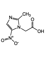 2-Methyl-5-nitroimidazole-1-acetic acid