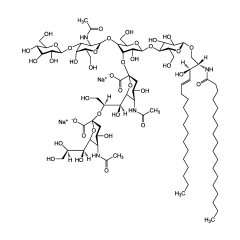 Ganglioside GD1b . disodium salt