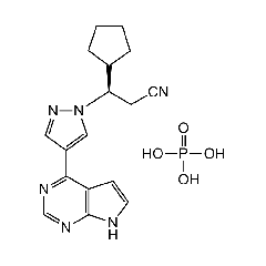 Ruxolitinib . phosphate salt