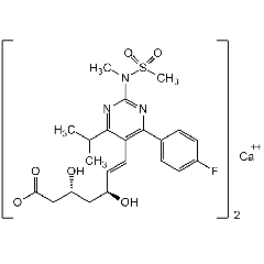 Rosuvastatin . calcium salt