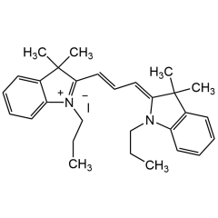 1,1'-Dipropyl-3,3,3',3'-tetramethyl indocarbocyanine iodide