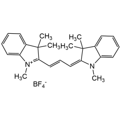 1,1'-Dimethyl-3,3,3',3'-tetramethyl indocarbocyanine tetrafluoroborate
