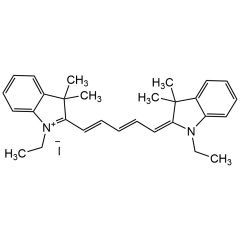 1,1'-Diethyl-3,3,3',3'-tetramethyl indodicarbocyanine iodide