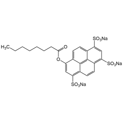 8-Octanoyloxypyrene-1,3,6-trisulfonic acid trisodium salt