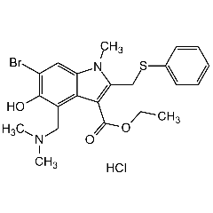 Umifenovir Lipodisq&trade; Sterile Solution
