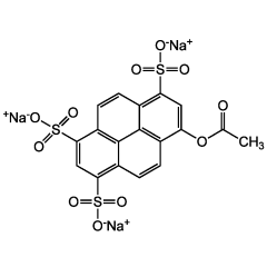 8-Acetoxypyrene-1,3,6-trisulfonic acid trisodium salt