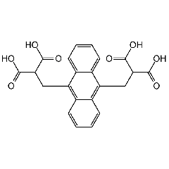 9,10-Anthracenediyl-bis(methylene)dimalonic acid