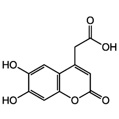 6,7-Dihydroxy-4-coumarinylacetic acid