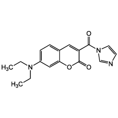 7-(Diethylamino)-3-(imidazol-1-ylcarbonyl)-1-benzopyran-2-one