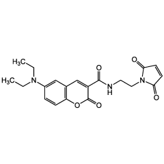 7-Diethylamino-3-[N-(4-maleimidoethyl)carbamoyl]coumarin