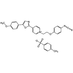 1-[2-(4-Isothiocyanatophenoxy)ethyl]-4-[5-(4-methoxyphenyl)-2-oxazolyl] pyridinium tosylate