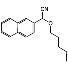 2-(2-Naphthyl)-2-pentyloxyethanenitrile