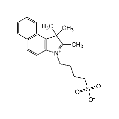 1,1,2-Trimethyl-3-(4-sulfobutyl)benz[e]benzindolium, inner salt