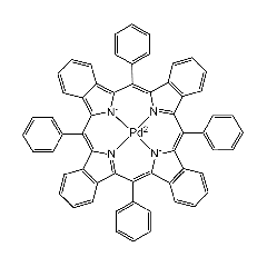 meso-Tetraphenyl-tetrabenzoporphine palladium complex