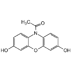 10-Acetyl-3,7-dihydroxyphenoxazine