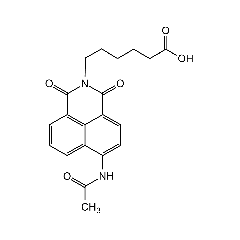6-(4-Acetamido-1,8-naphthalamido) hexanoic acid