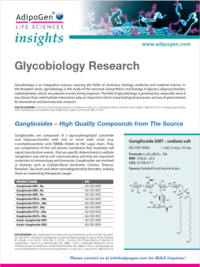 Glycobiology Research Flyer