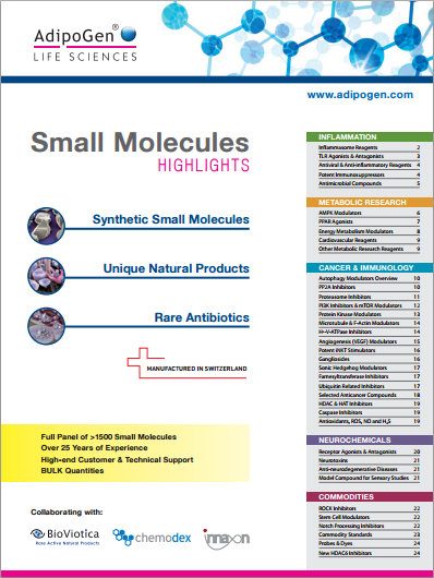 Small Molecules Brochure 2016