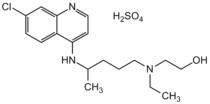 Hydroxychloroquine . sulfate [747-36-4]