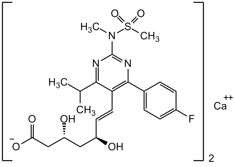 Rosuvastatin . calcium salt [147098-20-2]