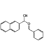 2-(2-Naphthyl)-2-(phenylmethoxy)-ethanenitrile