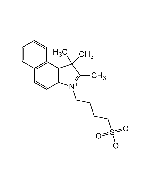 1,1,2-Trimethyl-3-(4-sulfobutyl)benz[e]benzindolium, inner salt