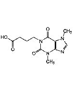 1-(3'-Carboxypropyl)-3,7-dimethylxanthine