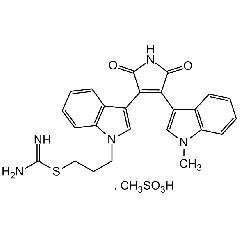 Bisindolylmaleimide IX . methanesulfonate