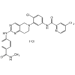 Jak/Src Inhibitor 1 . hydrochloride