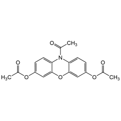 10-Acetyl-phenoxazin-3,7-diol diacetate