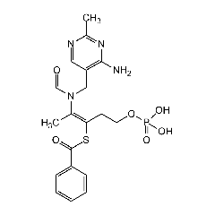 S-Benzoylthiamine O-monophosphate