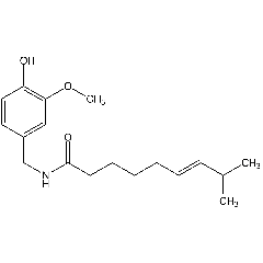 Capsaicin from Capsicum annuum