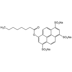 8-Octanoyloxypyrene-1,3,6-trisulfonic acid trisodium salt