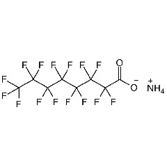 Pentadecafluorooctanoic acid ammonium salt 