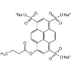 8-Butyryloxy-pyren-1,3,6-trisulfonic acid