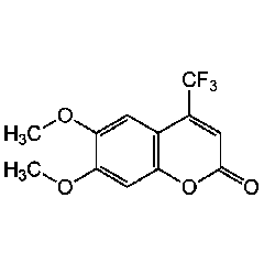 6,7-Dimethoxy-4-(trifluoromethyl) coumarin