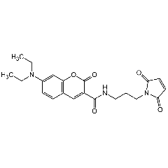 7-Diethylamino-3-[N-(4-maleimidopropyl)carbamoyl]coumarin