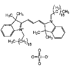 1,1'-Dioctadecyl-3,3,3',3'-tetramethylindocarbocyanine perchlorate