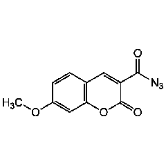 7-Methoxycoumarin-3-carbonyl azide