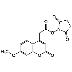 7-Methoxy-4-coumarinylacetic acid N-succinimidyl ester